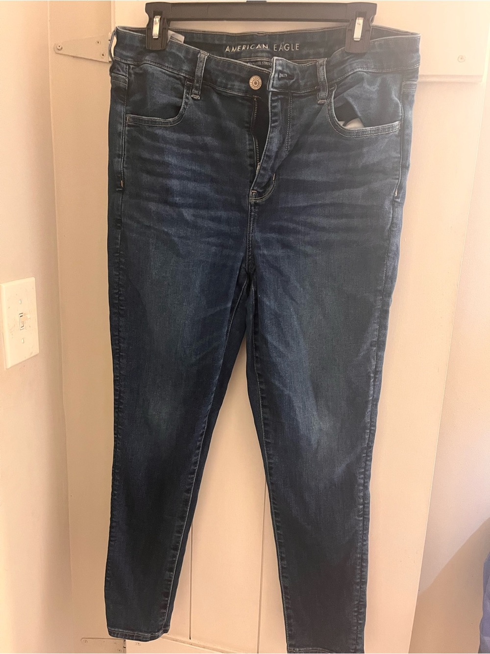 American Eagle Outfitters Dark Blue Skinny Jeans